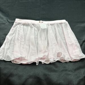 Danskin Now GIRLS baby pink leotard skirt